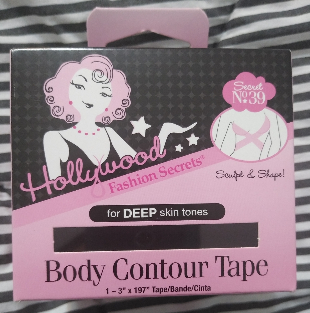 Hollywood Fashion Secrets Body Contour Tape for Deep Skin Tones